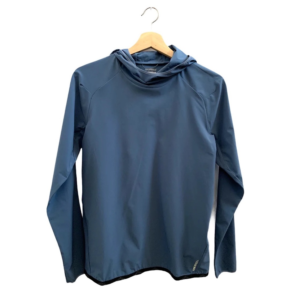 MERRELL HOODED LIGHTWEIGHT L/S PULLOVER JACKET